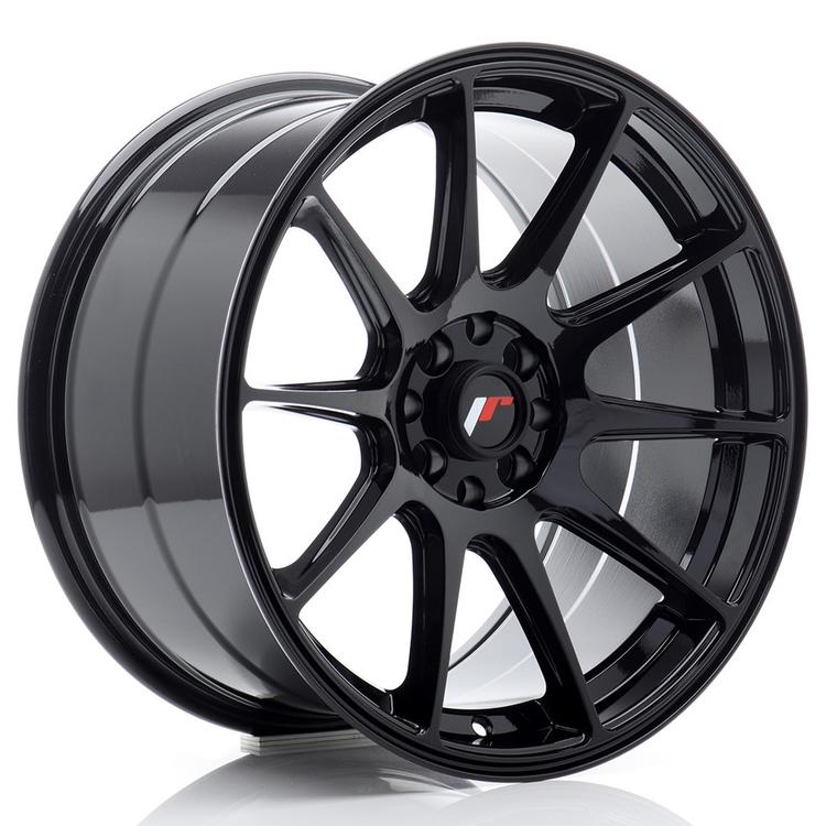 JR Wheels JR11 alloy wheel in Black, 17"