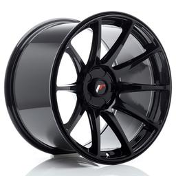 JR Wheels JR11 alumiinivanne, Musta, 18"