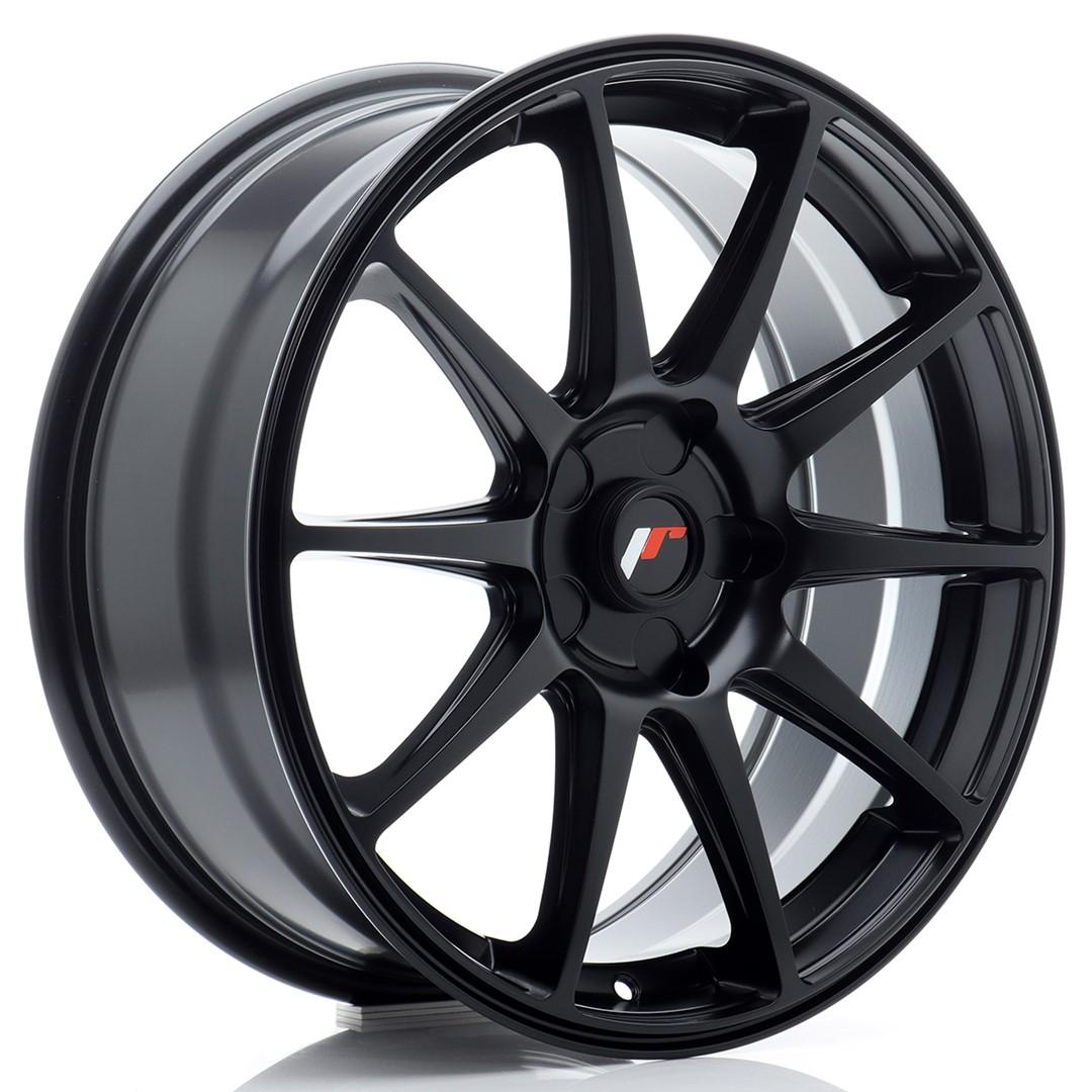JR Wheels JR11 alloy wheel in Black, 18"