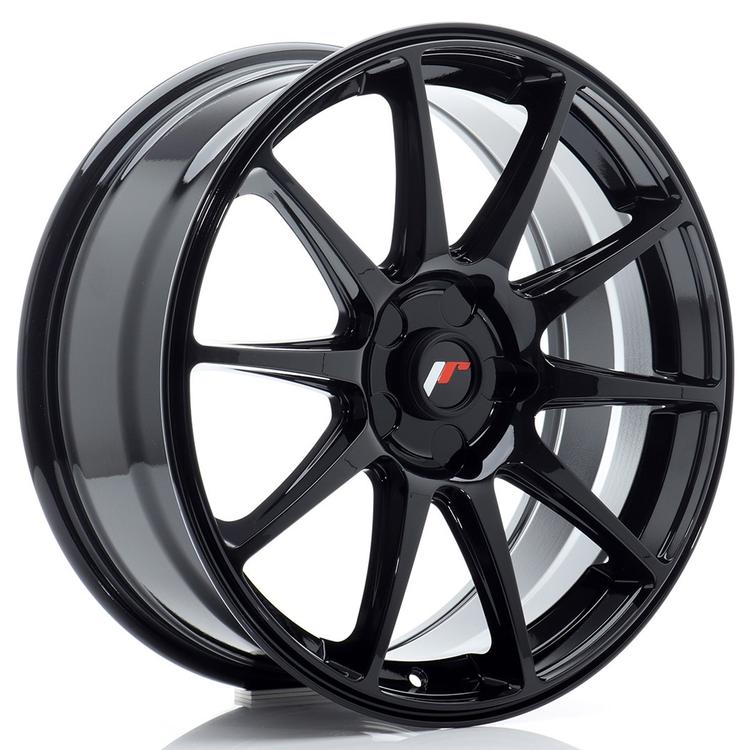 JR Wheels JR11 alloy wheel in Black, 18"