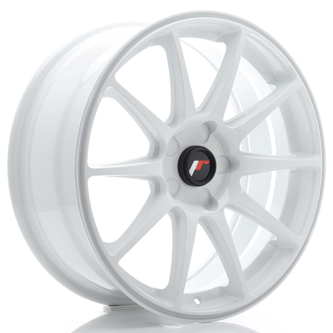 JR Wheels JR11 alloy wheel in White, 18"