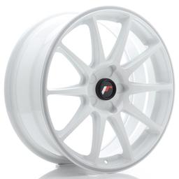 JR Wheels JR11 alloy wheel in White, 18"