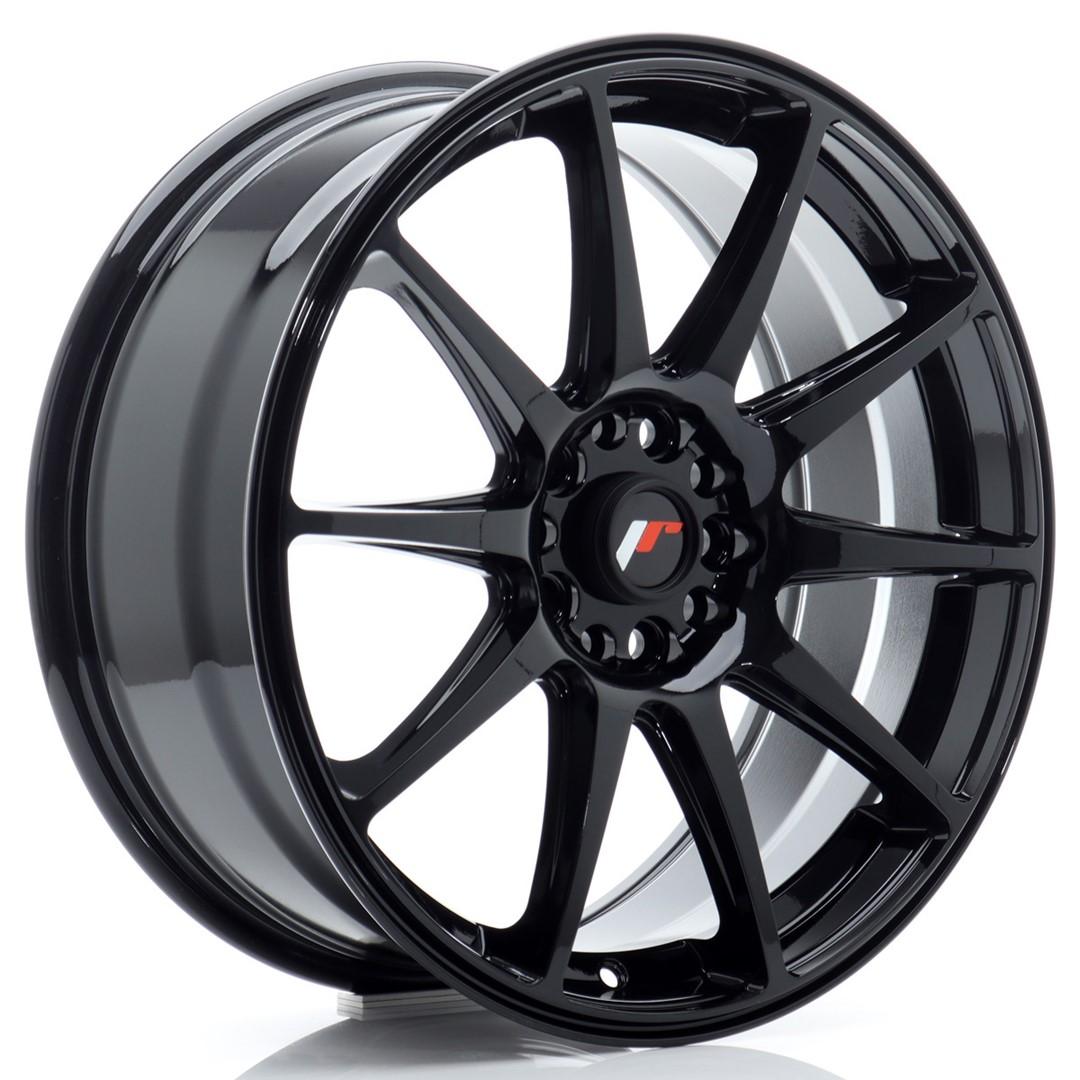 JR Wheels JR11 alloy wheel in Black, 18"