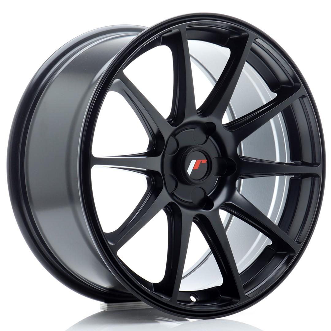 JR Wheels JR11 alloy wheel in Black, 18"