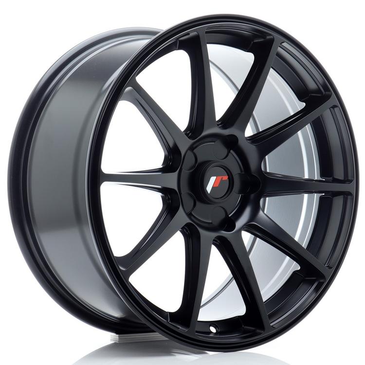 JR Wheels JR11 alloy wheel in Black, 18"
