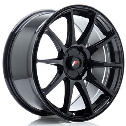JR Wheels JR11 alloy wheel in Black, 18"