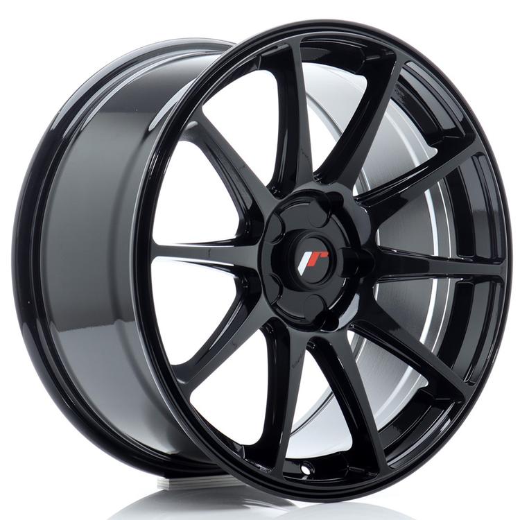 JR Wheels JR11 alloy wheel in Black, 18"