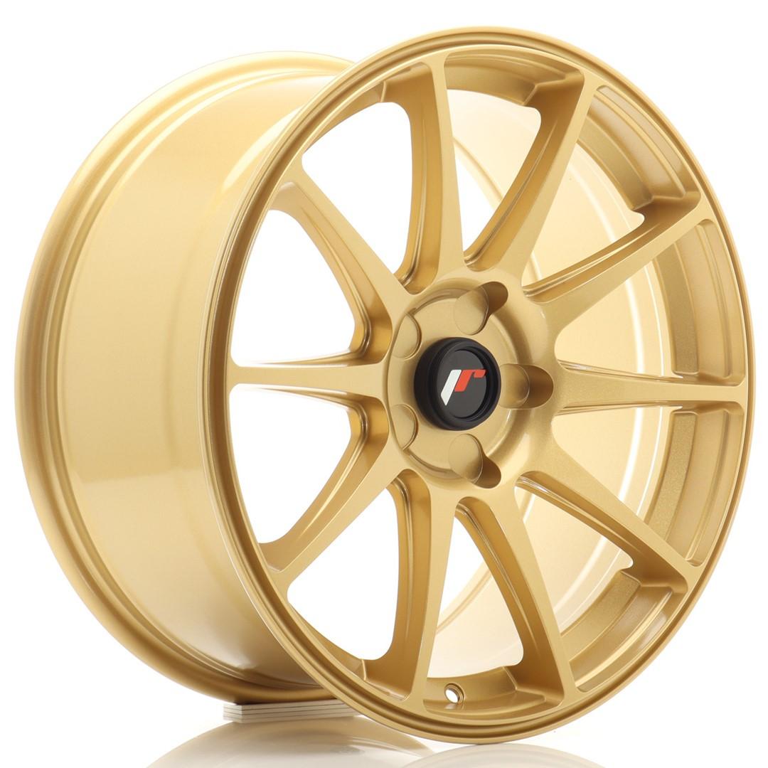 JR Wheels JR11 aluminiumsfelg i Gull, 18"
