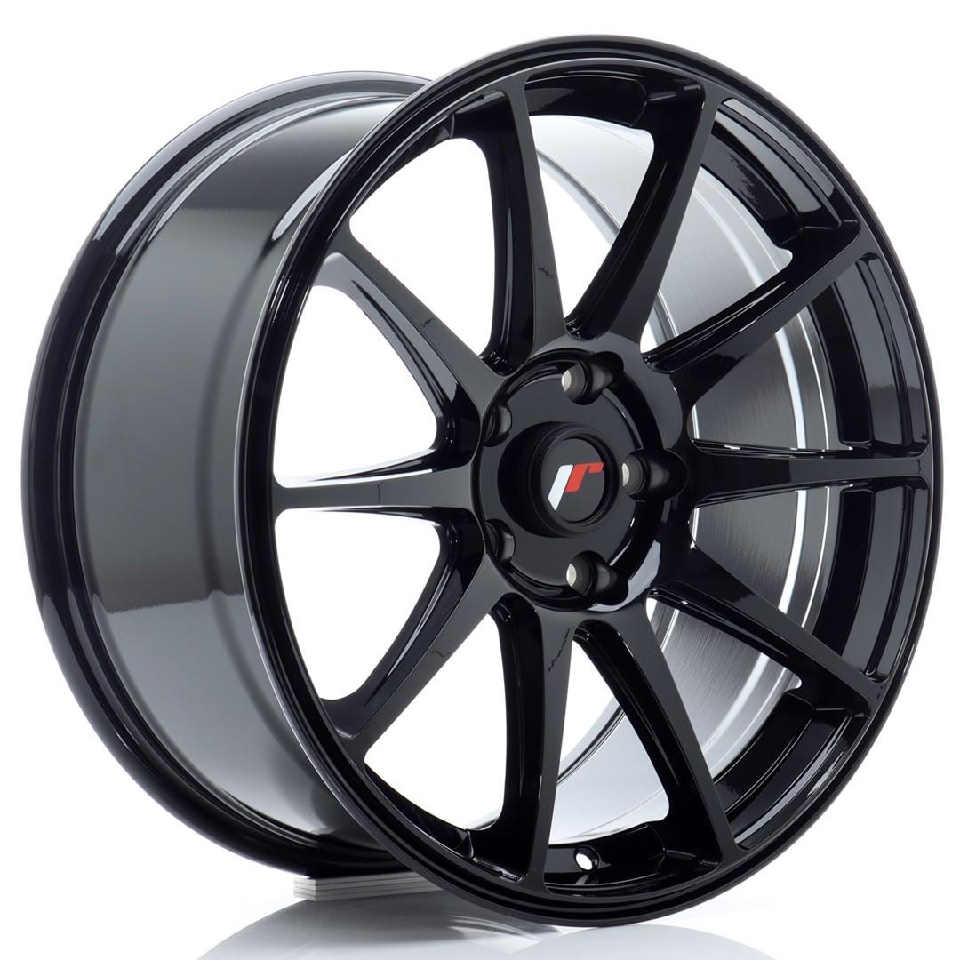 JR Wheels JR11 aluminiumfälg i Svart, 18"