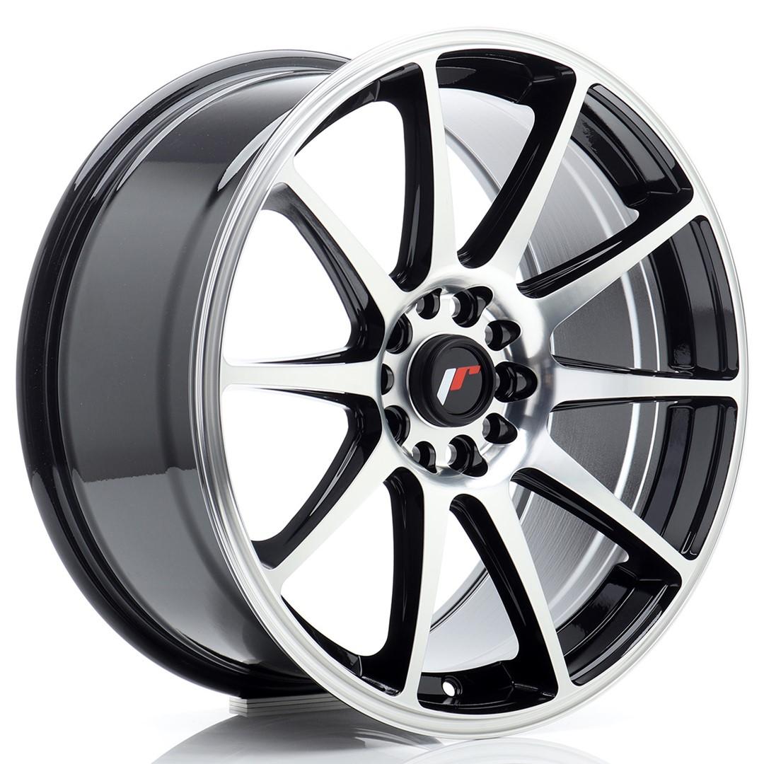 JR Wheels JR11 alloy wheel in Black, 18"