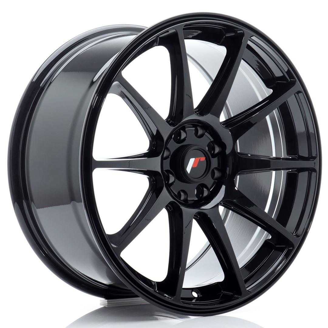 JR Wheels JR11 alloy wheel in Black, 18"