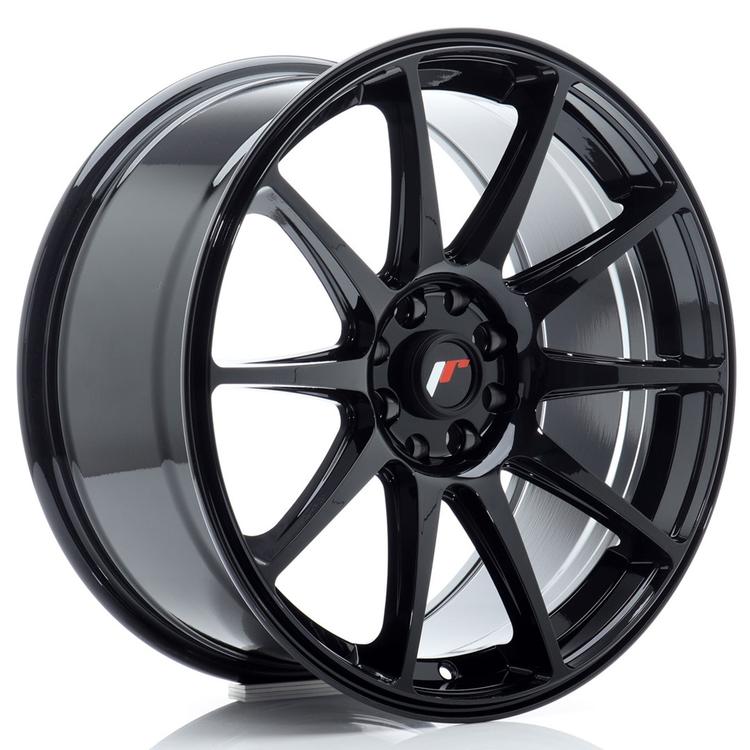 JR Wheels JR11 alloy wheel in Black, 18"