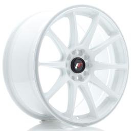 JR Wheels JR11 alumiinivanne, Valkoinen, 18"