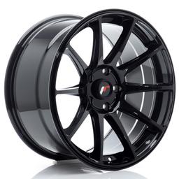 JR Wheels JR11 alumiinivanne, Musta, 18"