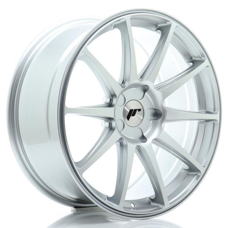 JR Wheels JR11 aluminiumsfælg i Sølv, 19"