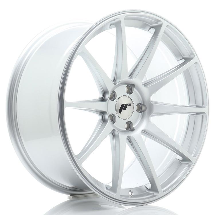JR Wheels JR11 alumiinivanne, Hopea, 20"