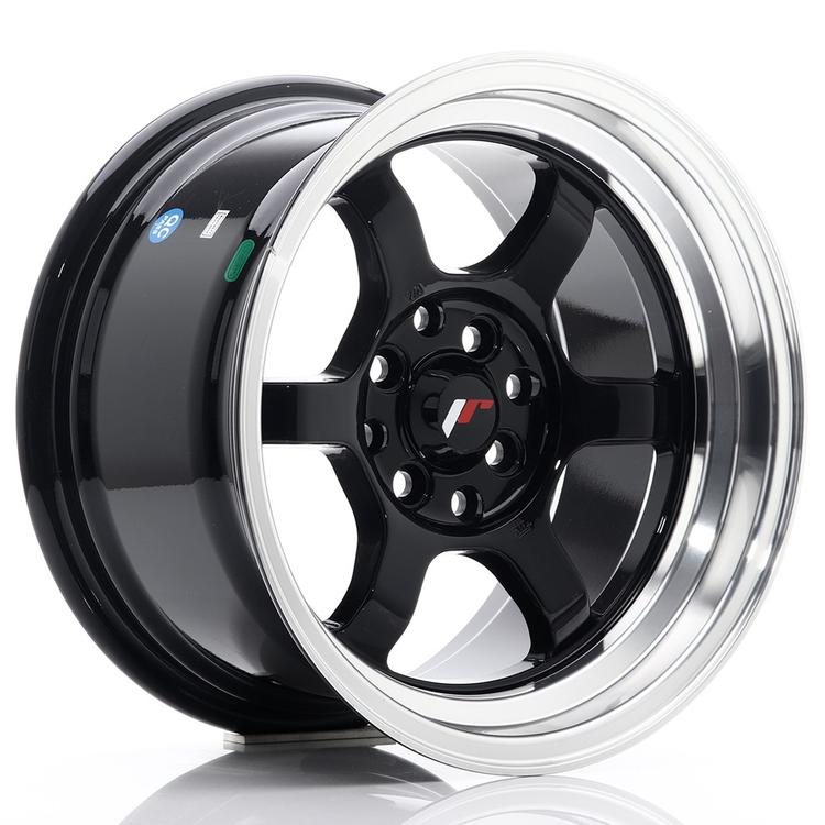 JR Wheels JR12 aluminiumfälg i Svart, 15"