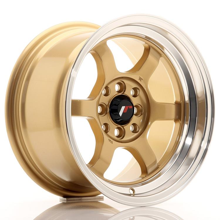 JR Wheels JR12 aluminiumfälg i Guld, 15"