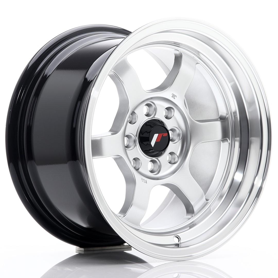 JR Wheels JR12 aluminiumfälg i Silver, 15"