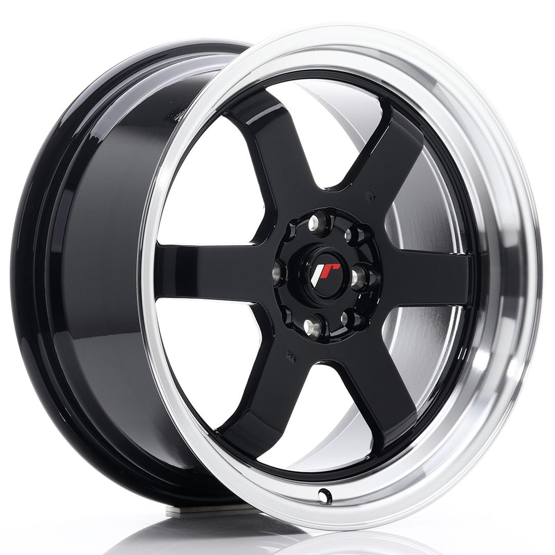 JR Wheels JR12 aluminiumfälg i Svart, 17"