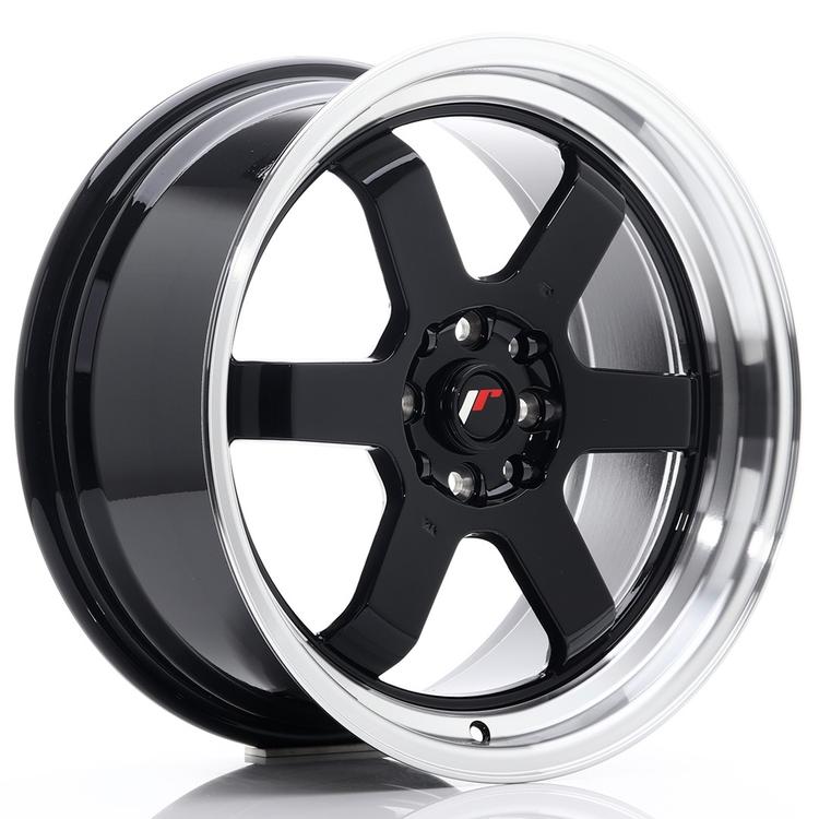 JR Wheels JR12 aluminiumfälg i Svart, 17"