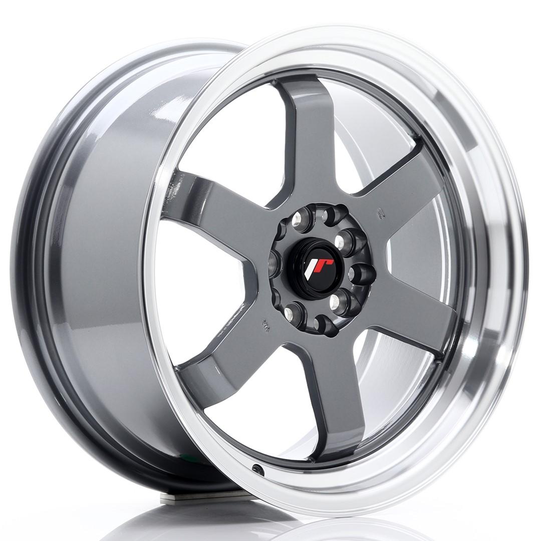 JR Wheels JR12 aluminiumfälg i Grå, 17"