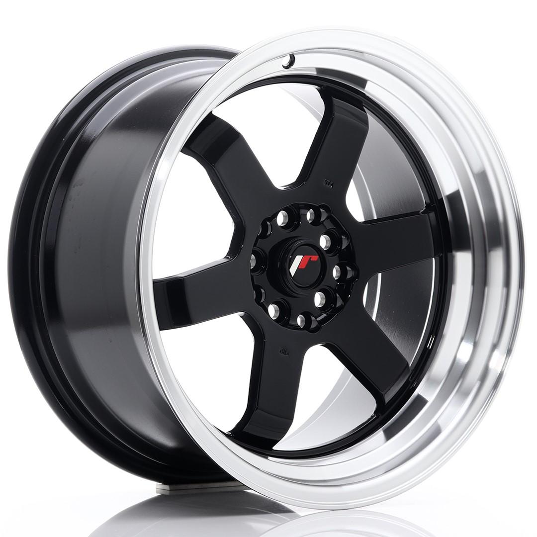 JR Wheels JR12 aluminiumfälg i Svart, 17"