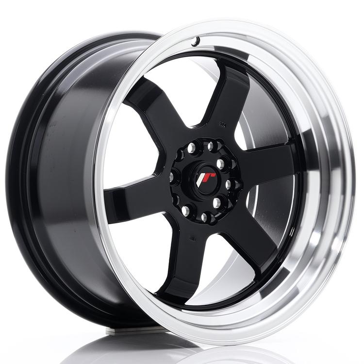 JR Wheels JR12 aluminiumfälg i Svart, 17"