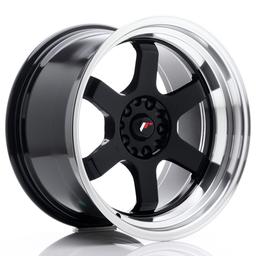 JR Wheels JR12 aluminiumfälg i Svart, 18"