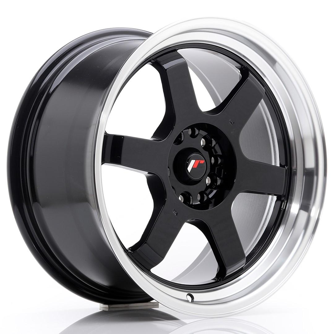 JR Wheels JR12 aluminiumfälg i Svart, 18"