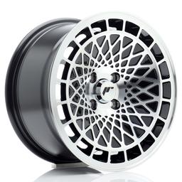 JR Wheels JR14 alumiinivanne, Musta, 15"