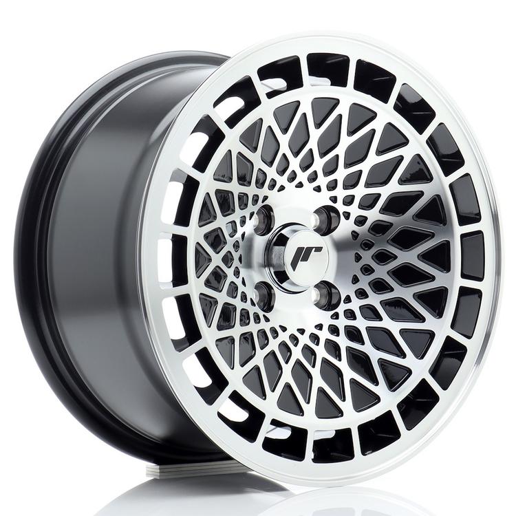 JR Wheels JR14 alumiinivanne, Musta, 15"