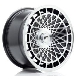 JR Wheels JR14 alumiinivanne, Musta, 15"