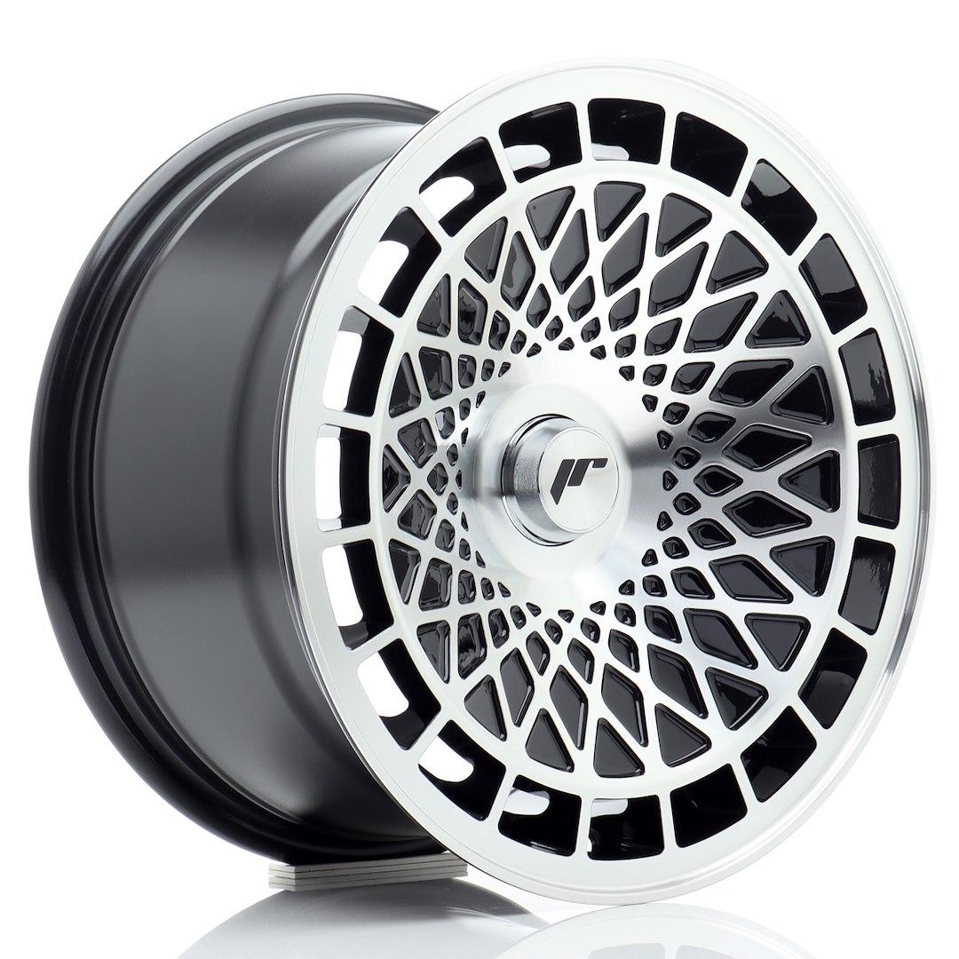 JR Wheels JR14 alumiinivanne, Musta, 15"