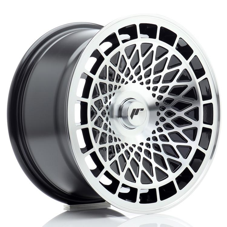 JR Wheels JR14 alumiinivanne, Musta, 15"