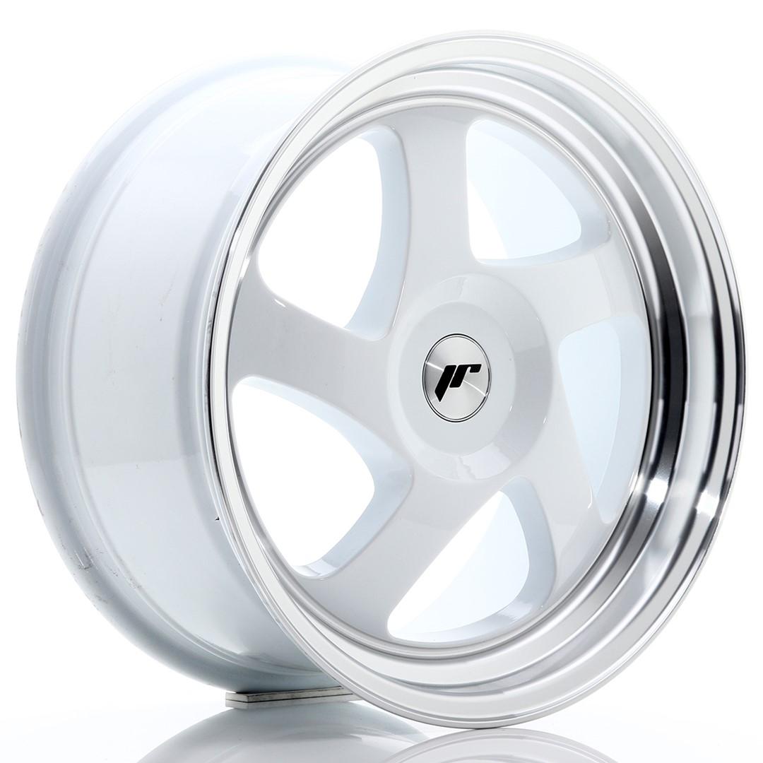 JR Wheels JR15 alloy wheel in White, 17"