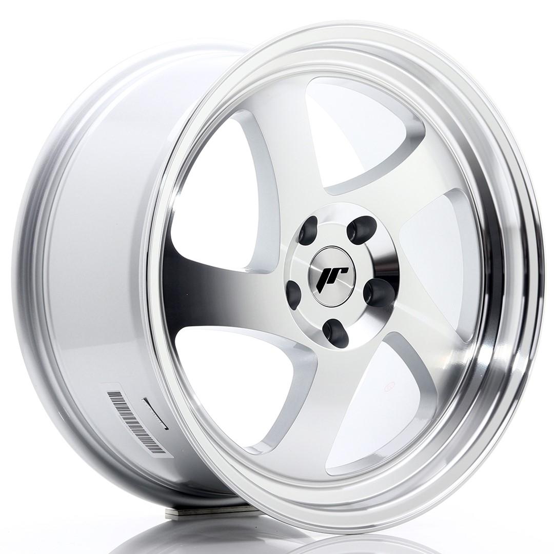 JR Wheels JR15 aluminiumsfælg i Sølv, 18"