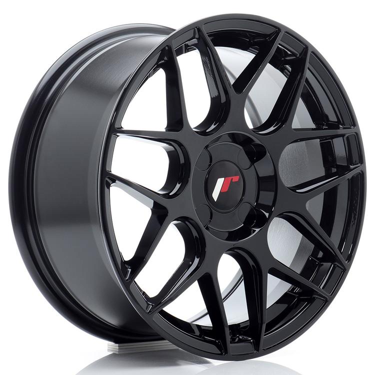 JR Wheels JR18 alloy wheel in Black, 16"