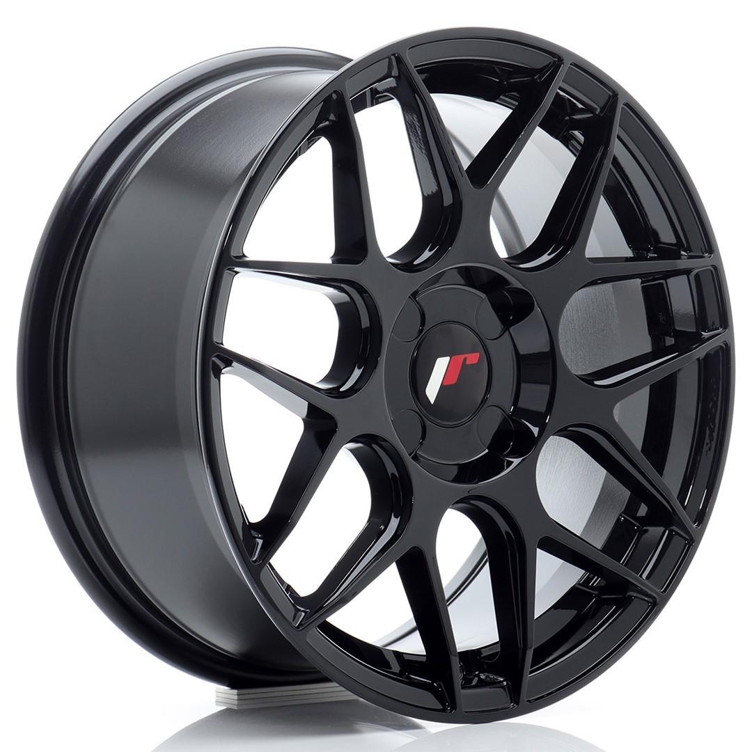 JR Wheels JR18 alloy wheel in Black, 16"