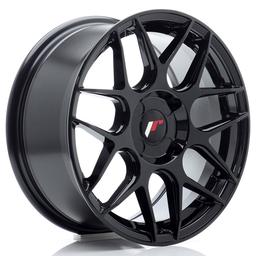 JR Wheels JR18 alloy wheel in Black, 16"