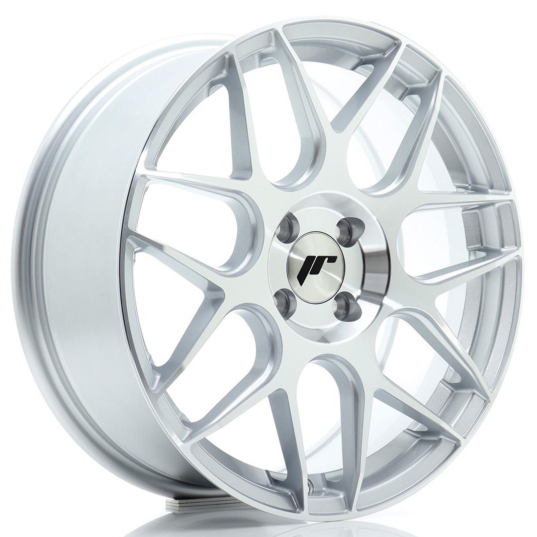 JR Wheels JR18 alumiinivanne, Hopea, 17"