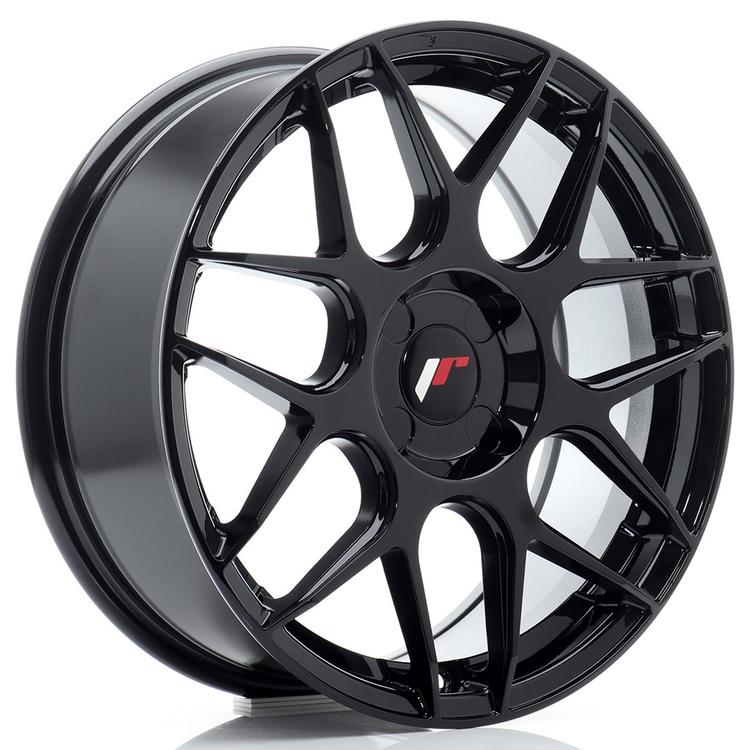 JR Wheels JR18 alloy wheel in Black, 17"