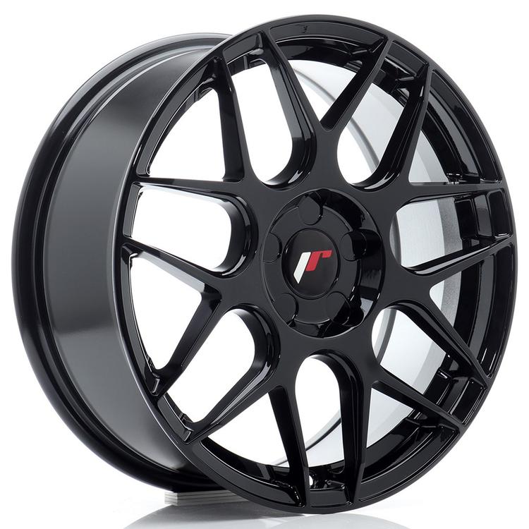JR Wheels JR18 alloy wheel in Black, 17"