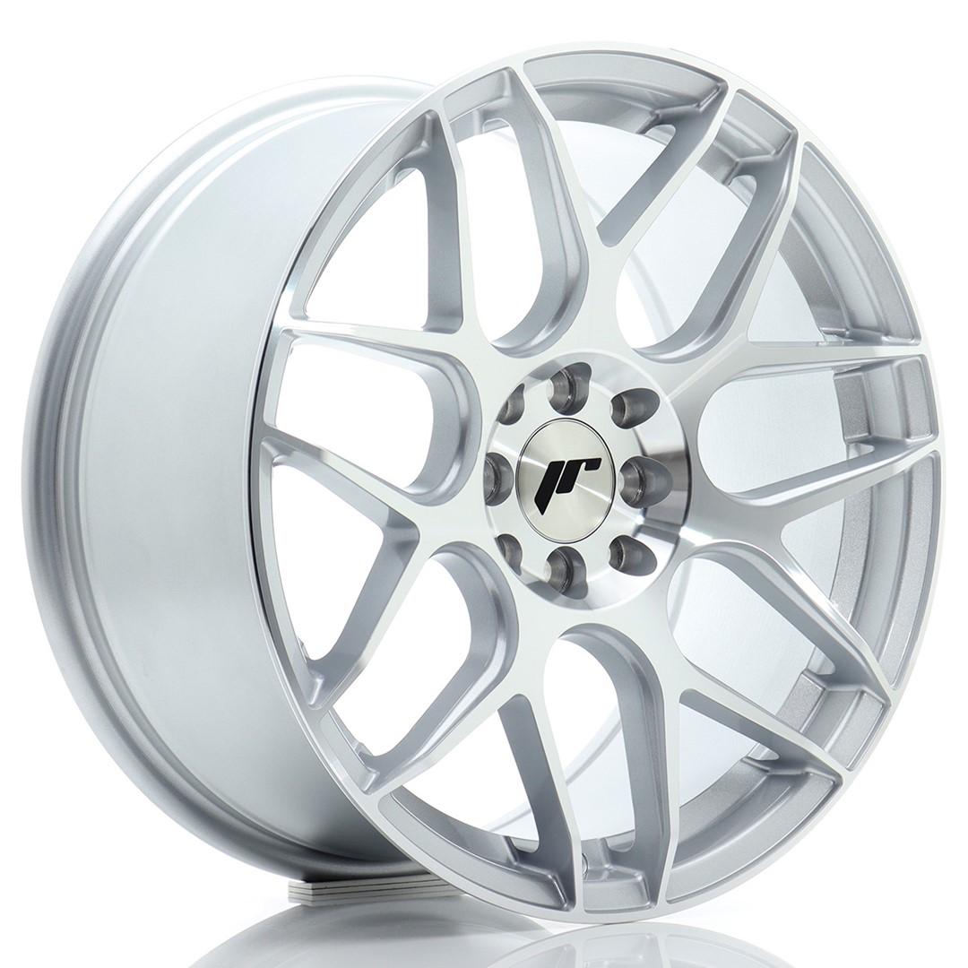JR Wheels JR18 alumiinivanne, Hopea, 17"