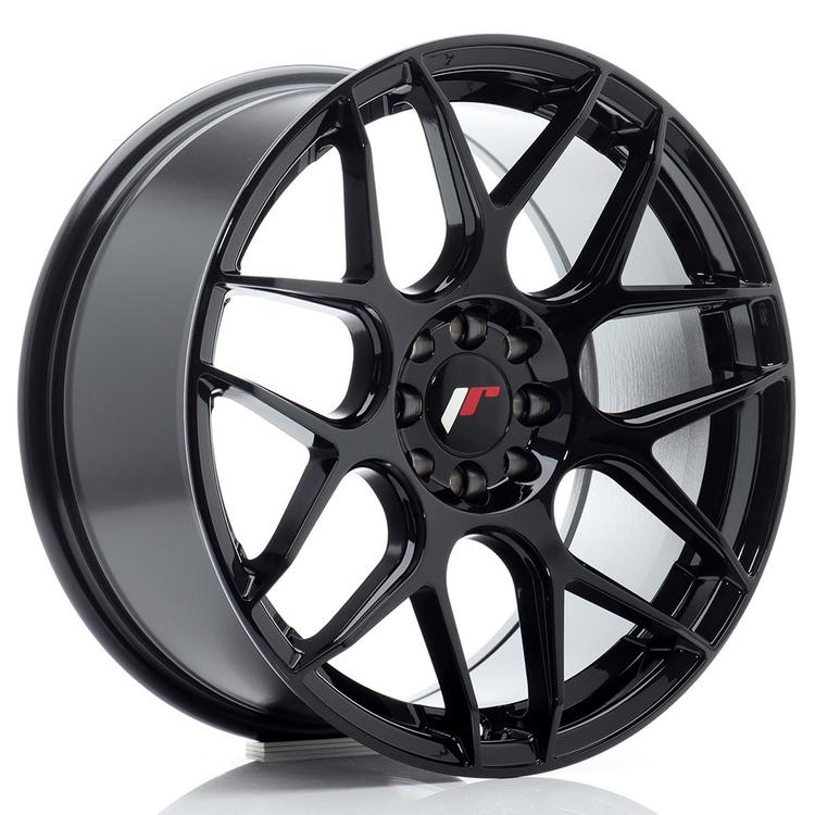 JR Wheels JR18 alloy wheel in Black, 17"