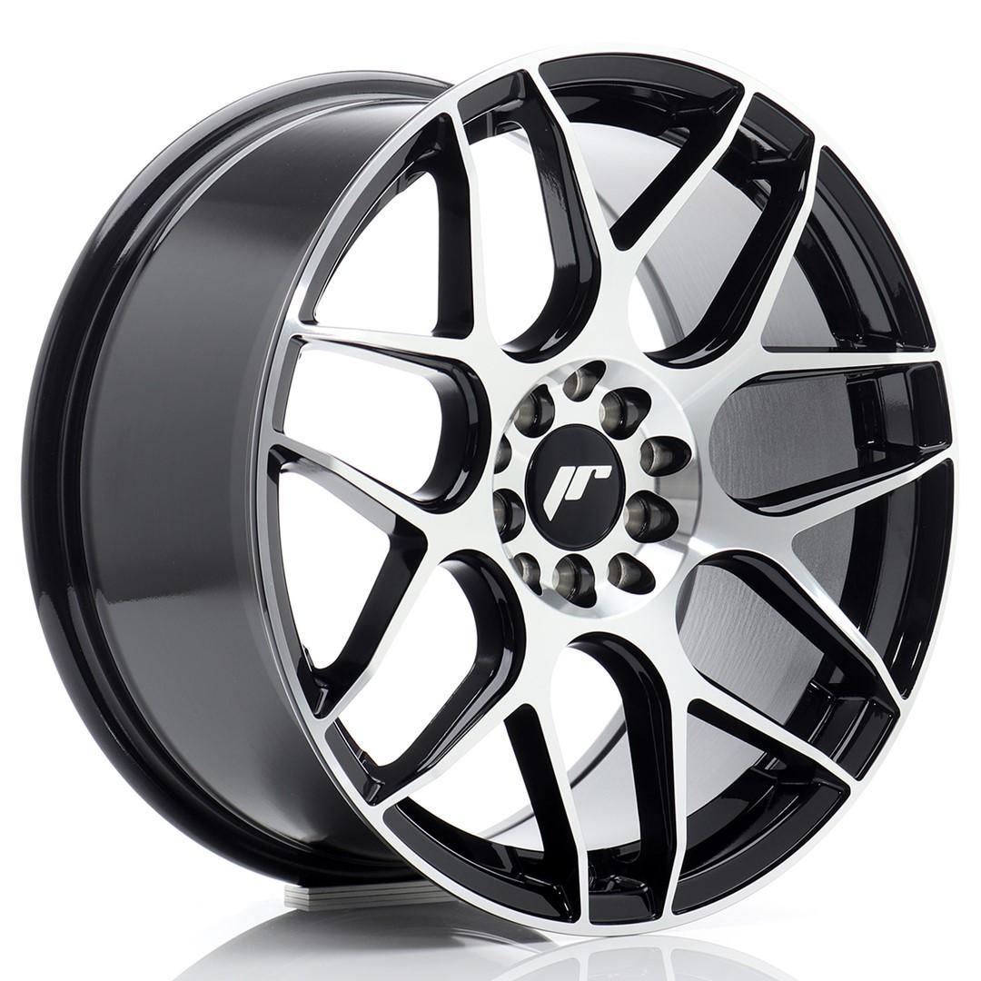 JR Wheels JR18 alloy wheel in Black, 17"