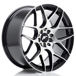 JR Wheels JR18 alloy wheel in Black, 17"