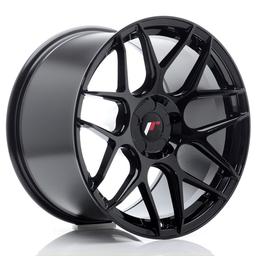 JR Wheels JR18 alloy wheel in Black, 18"
