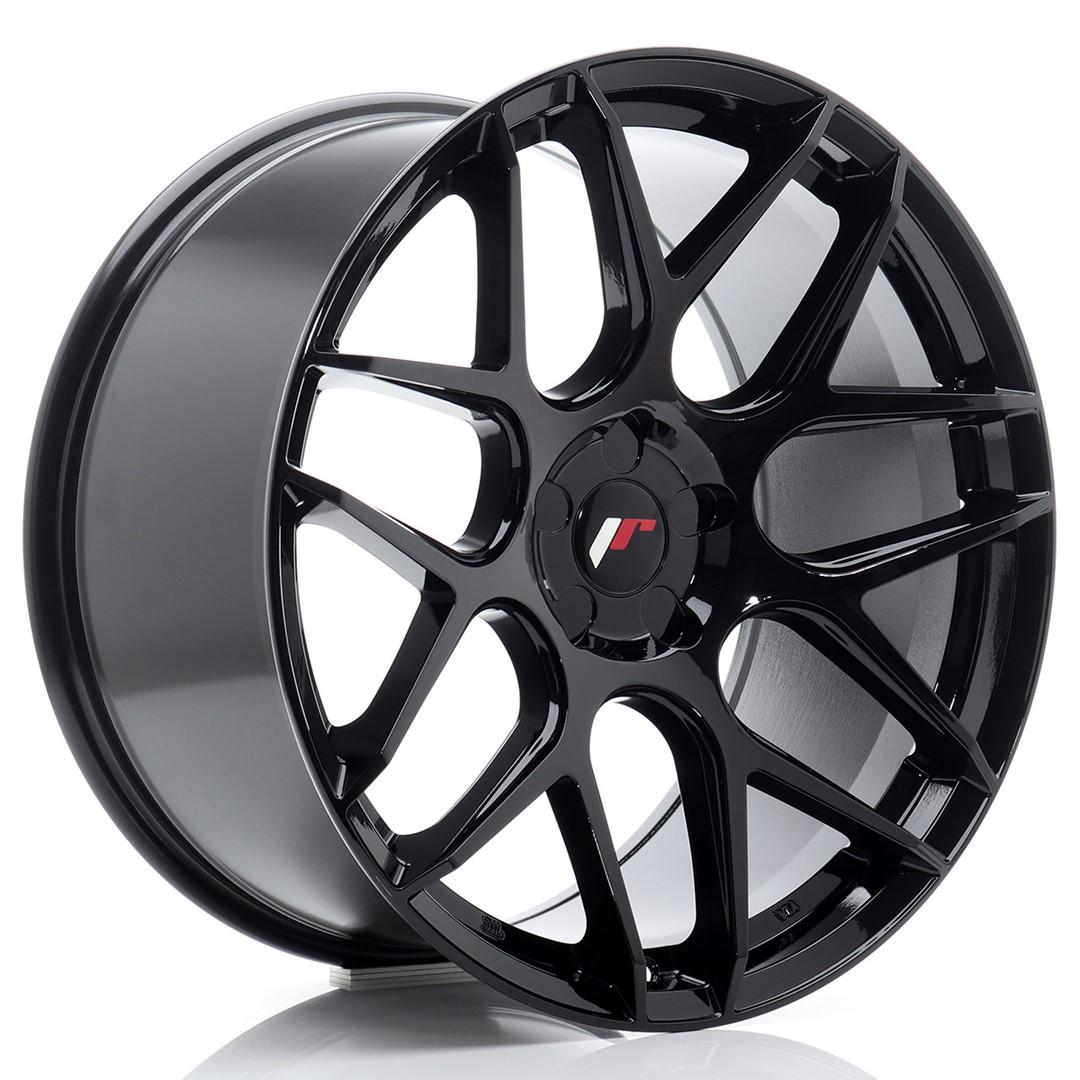 JR Wheels JR18 alumiinivanne, Musta, 20"