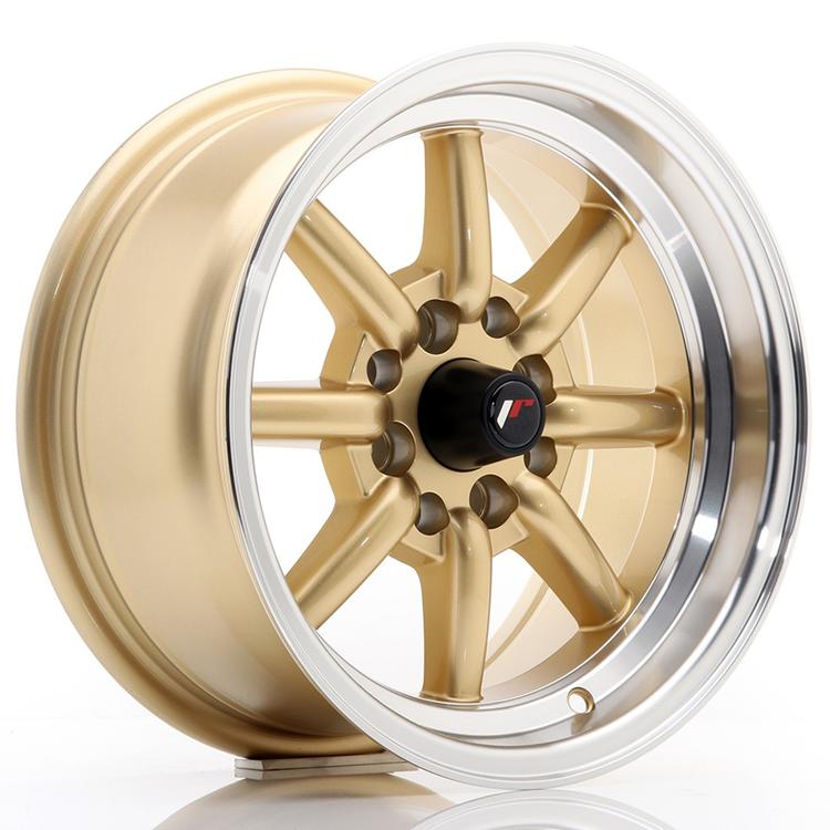 JR Wheels JR19 aluminiumfälg i Guld, 14"